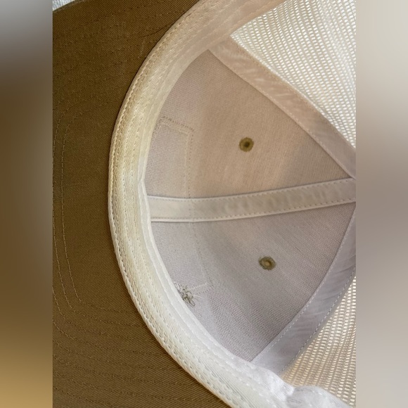 Speckle Bellies Clothing Company Tan SnapBack Mesh Cap - Picture 6 of 9